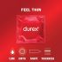 Durex Feel Thin - Προφυλακτικά με φυσική αίσθηση (3 τεμάχια)