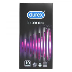 Durex Intense - ραβδώσεις και κουκκίδες προφυλακτικά (10τεμ)