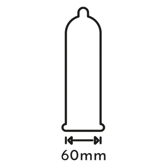Σεκουρα Μελιτζάνα - εξαιρετικά μεγάλο προφυλακτικό - 60 χιλιοστά (48τεμ)