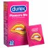 Durex Pleasure Me - προφυλακτικά με ραβδώσεις και κουκκίδες (10 τεμάχια)