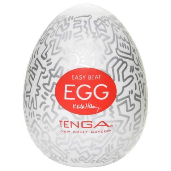 TENGA Egg Keith Haring Party - αυγό αυνανισμού (1 τεμ)