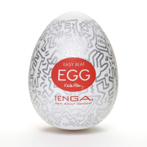 TENGA Αυγό Keith Haring Party - αυγό για αυνανισμό (1τμχ)