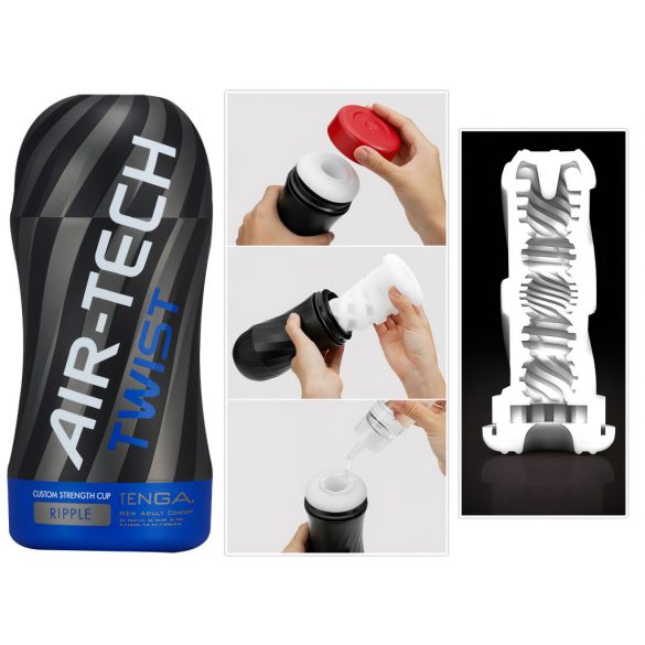 TENGA Air Tech Twist Ripple - αυνανιστήρι 