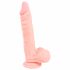 Medical - ιατρικό dildo σιλικόνης (21cm) - φυσικό 