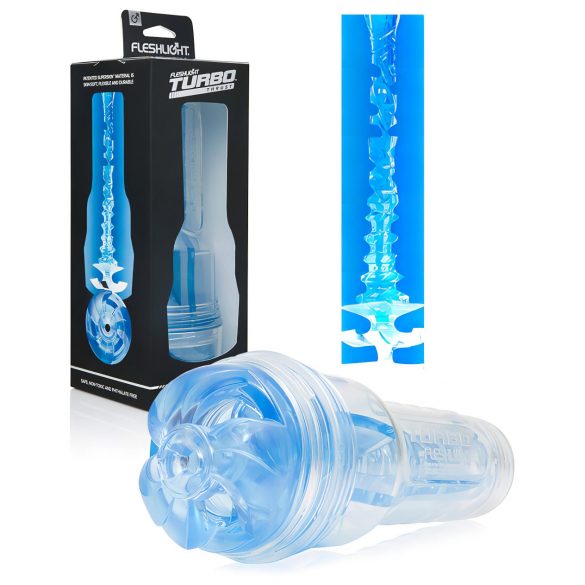 Fleshlight Turbo Thrust - αναρροφητικός αυνανιστήρας (μπλε) 