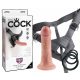 Κing Cock Strap-on 6 - φυσικό δονητής με ζώνη 