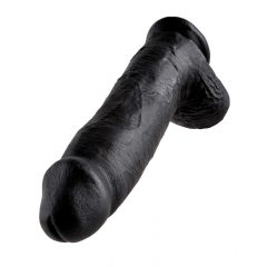   Βασιλιάς Κόκκι 12 μεγάλου ομοιώματος με όρχεις (30 cm) - μαύρο