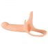 You2Toys - Strap-on - hollow dildo (large) - skin color 