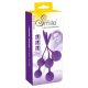 SMILE 3 Kegel - σετ μπάλες Kegel - μοβ (3 τεμαχίων) 