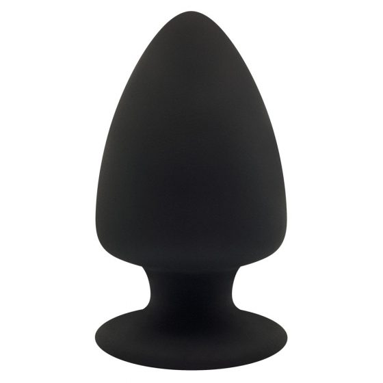 Silexd M - διαμορφώσιμο πρωκτικό dildo - 11cm (μαύρο)