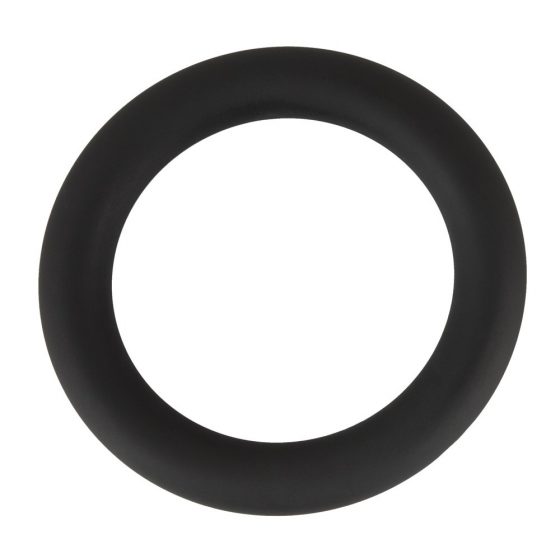 Μαύρο Βελούδο - σιλικονούχος δακτύλιος πέους (μαύρο) - 5cm