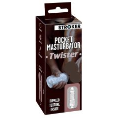   STROKER Twister - διαφανές δονητής πρωκτού
