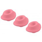   Womanizer Premium Eco - σετ ανταλλακτικών κεφαλών αναρρόφησης - ροζ (3τμχ)