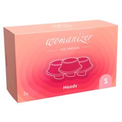   Womanizer Premium Eco - σετ ανταλλακτικών κεφαλών αναρρόφησης - ροζ (3τμχ)