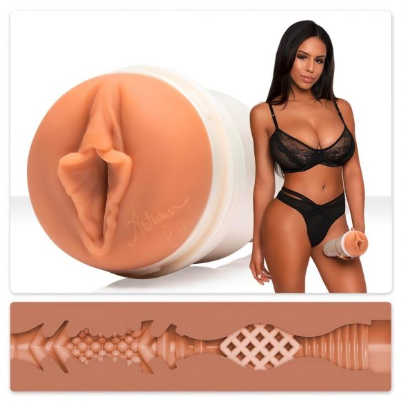 Fleshlight Autumn Falls Cream - ρεαλιστικός κόλπος (φυσικό)