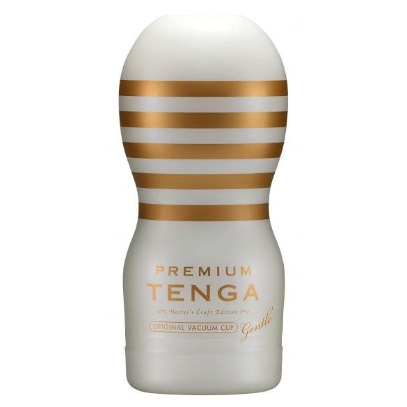 TENGA Premium Απαλό - μίας χρήσης αυνανιστής (λευκό) 