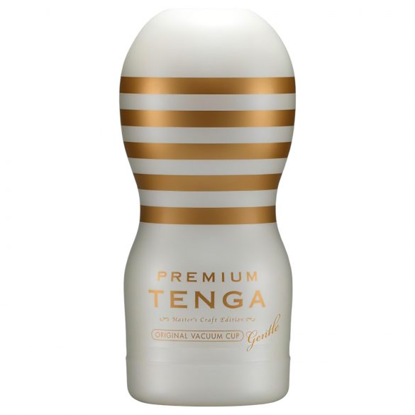 TENGA Premium Απαλό - μίας χρήσης αυνανιστής (λευκό) 