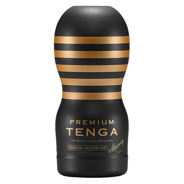 TΕΝGA Premium Strong - μίας χρήσης αυνανιστήρι (μαύρο) 