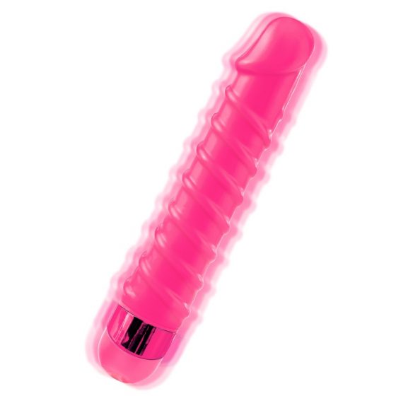Κλασικό ροζ σέξ σπειροειδής δονητής - Candy Twirl