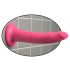 Dillio 7 - δονητής με βάση αναρρόφησης, ρεαλιστικός δονητής (18cm) - ροζ