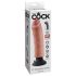 Κing Cock 8 - εύκαμπτος ρεαλιστικός δονητής (25cm) 