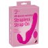 Strepless Strap-On - προσδεόμενο δονητής (ροζ)