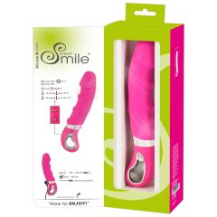   SMILE Soft - δονητής με μπαταρία και θερμαντική λειτουργία (ροζ)