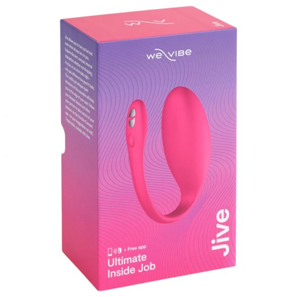 We-Vibe Jive - επαναφορτιζόμενο, έξυπνο δονούμενο αυγό (ροζ)