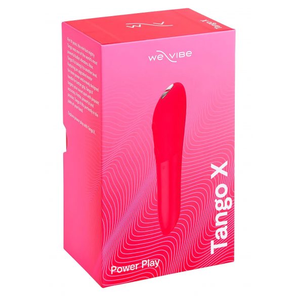 We-Vibe Tango X - επαναφορτιζόμενο, αδιάβροχο δονητής σε σχήμα κραγιόν (κοραλλί) 