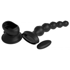   3Some Wall Banger Beads - επαναφορτιζόμενος, ασύρματος δονητής προστάτη (μαύρος)
