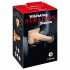 You2Toys Strap-on - κοιλοδοκός επαναφορτιζόμενος δονητής για δέσιμο (φυσικό χρώμα) 