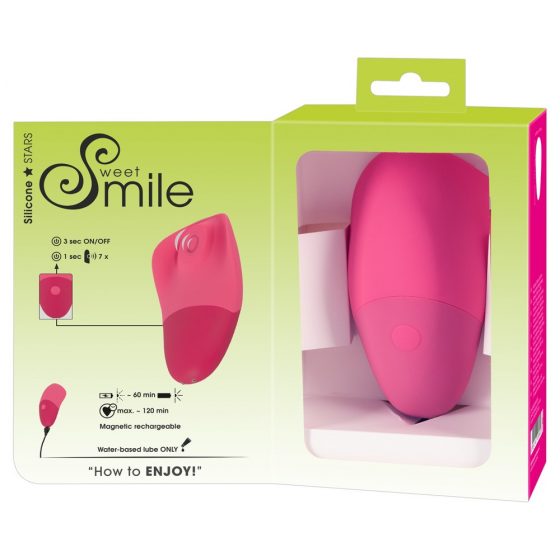SMILE Δονητής Παλμών - επαναφορτιζόμενος δονητής κλειτορίδας (ροζ)