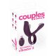 Couples Choice - επαναφορτιζόμενο, ασύρματο δαχτυλίδι πέους (μοβ) 