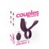 Couples Choice - επαναφορτιζόμενο, ασύρματο δαχτυλίδι πέους (μοβ) 