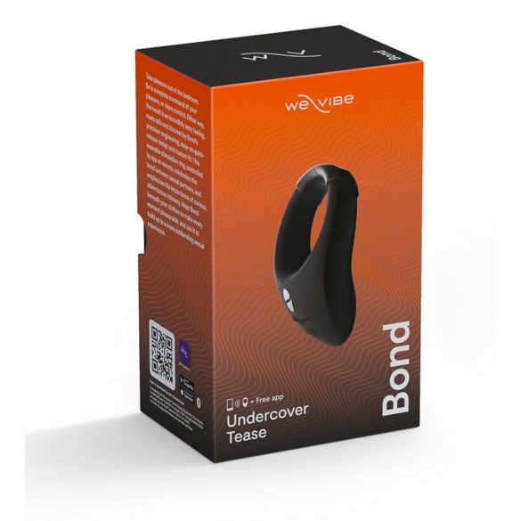 We-Vibe Bond - έξυπνο δαχτυλίδι στύσης με δόνηση (μαύρο) 