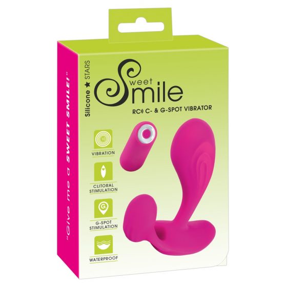 SMILE RC - Επαναφορτιζόμενο, Ασύρματο G-Σημείο Δονητής (Ροζ)