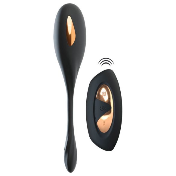 XOUXOU - ραδιοφωνικό, ηλεκτρονικό δονητικό αυγό (μαύρο)