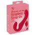 You2Toys Strapless - ασύρματος, επαναφορτιζόμενος, δονητής με ιμάντα (κόκκινο) 