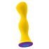You2Toys πολύχρωμο - επαναφορτιζόμενο, αδιάβροχο πρωκτικό δονητή (κίτρινο)