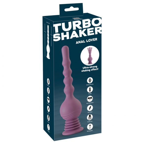 You2Toys Turbo Shaker - Ανατρεπτικός δονητής (μοβ)