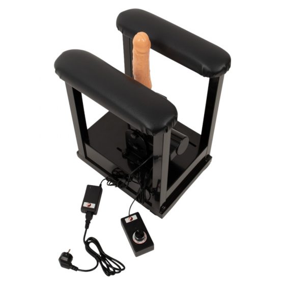 Το Banger Καθιστό-Οργασμομηχανή - ηλεκτρική σεξουαλική συσκευή (μαύρη)