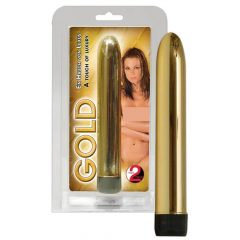 You2Toys - Metallic glitter vibrator - gold colour