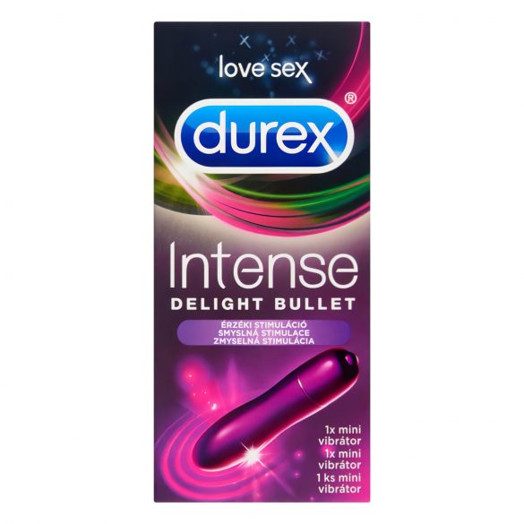 Durex Intense Delight Bullet - μίνι δονητής (μωβ)