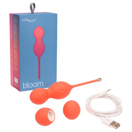 We-Vibe Bloom - σφαίρες kégκα με διαχωρίσιμα βάρη (πορτοκαλί)