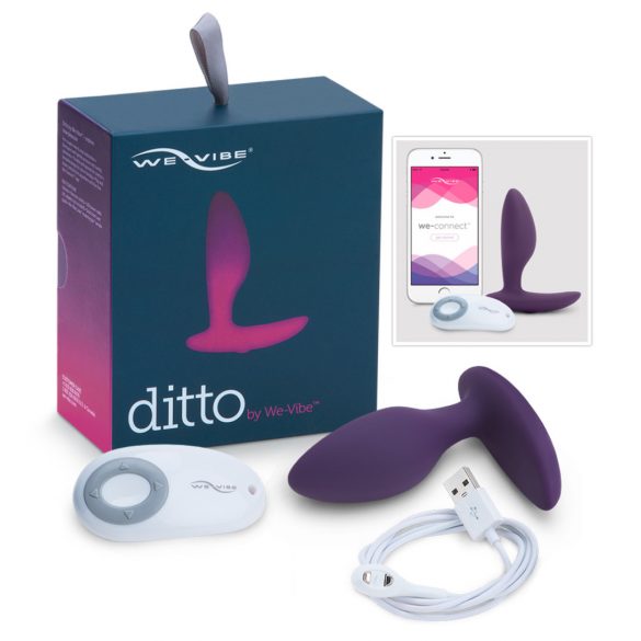 We-Vibe Ditto - επαναφορτιζόμενος πρωκτικός δονητής (μοβ) 