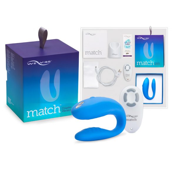 We-Vibe Match - Αδιάβροχος Δονητής Ζεύγους (Μπλε)