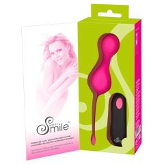   SMILE Αγάπη Μπάλες - επαναφορτιζόμενη, ασύρματη δονητική ωοθήκη (ροζ)