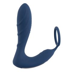   You2Toys Προστάτη Plug - ασύρματο δονητή πρωκτικό με δαχτυλίδι πέους (μπλε)