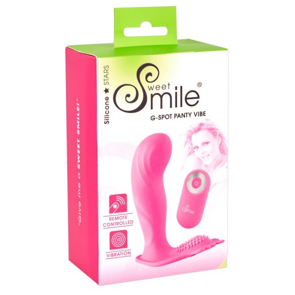 SMILE G-Σημείο Καλσόν - επαναφορτιζόμενος, ασύρματος προσαρμοζόμενος δονητής (ροζ)