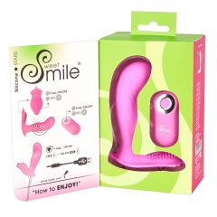   SMILE G-Σημείο Καλσόν - επαναφορτιζόμενος, ασύρματος προσαρμοζόμενος δονητής (ροζ)